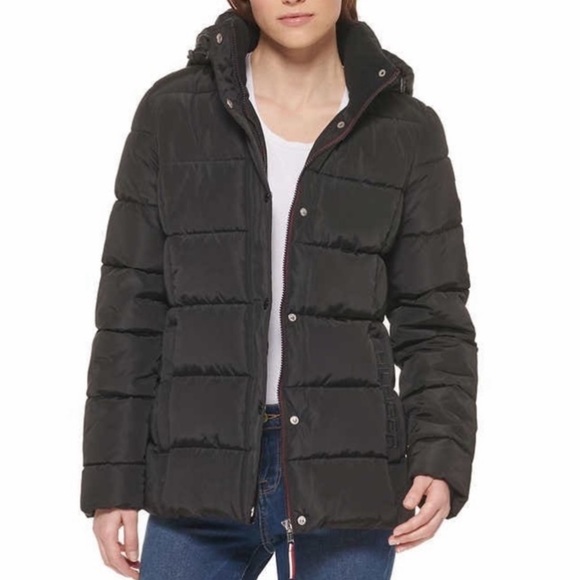 Tommy Hilfiger - Women’s Puffer Winter Jacket - Picture 3 of 7